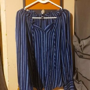 Womans  a.n.a. blouse